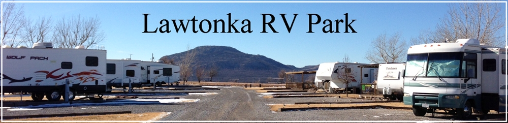Mt. Scott from the back of Lawtonka RV Park.